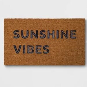New Room Essentials Sunshine Vibes Doormat Durable Non-Slip Mat NWT
